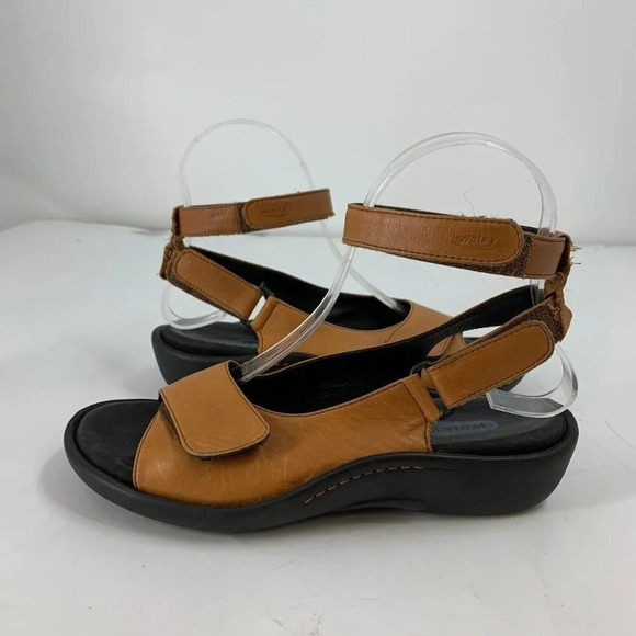 Wolky Women's Vegan Ankle Strap Adjustable Open Toe Sandals Size 5.5/36 - Picture 6 of 12